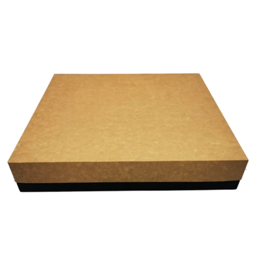 Sushi box 32x32cm dno czarne góra kraft .webp