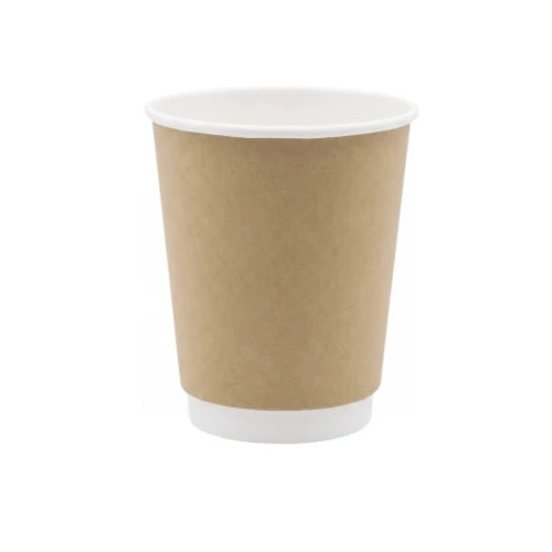 Kubek papierowy 250ml ø80mm 2-warstwowy kraft.webp