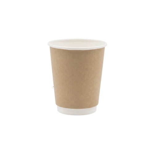 Kubek papierowy 300ml ø90mm 2-warstwowy kraft .webp