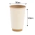 Kubek papierowy 400ml ø90mm 2-warstwowy bambus z wymiarami .webp