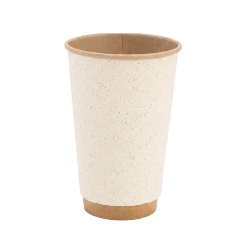 Kubek papierowy 400ml ø90mm 2-warstwowy bambus.webp