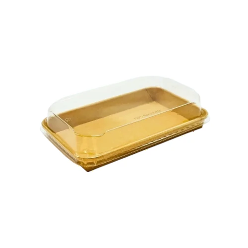 Pudełko papierowe premium 22,1x13,8x5,9cm kraft z pokrywką do sushi i pralin .webp