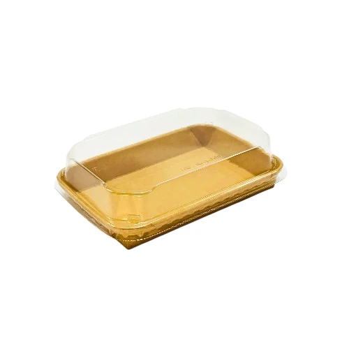 Pudełko papierowe premium 18,5x12,5x5,9cm kraft z pokrywką do sushi i pralin z wymiarami.webp