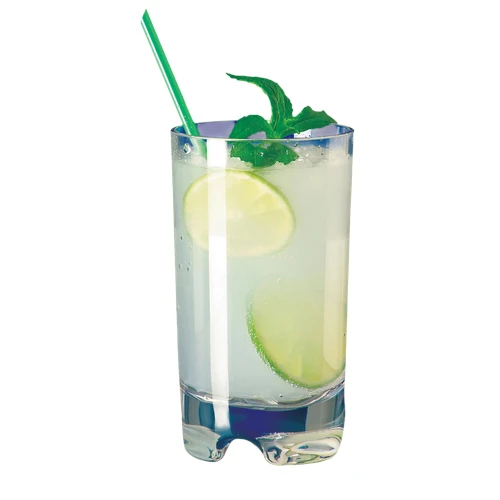 Plastikowa szklanka koktajlowa 0,3l SAN - szkłopodobna PS z limomkami .webp
