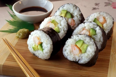 Pałeczki do sushi drewniane